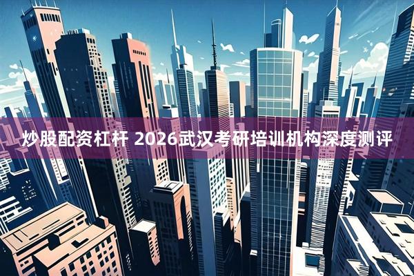 炒股配资杠杆 2026武汉考研培训机构深度测评